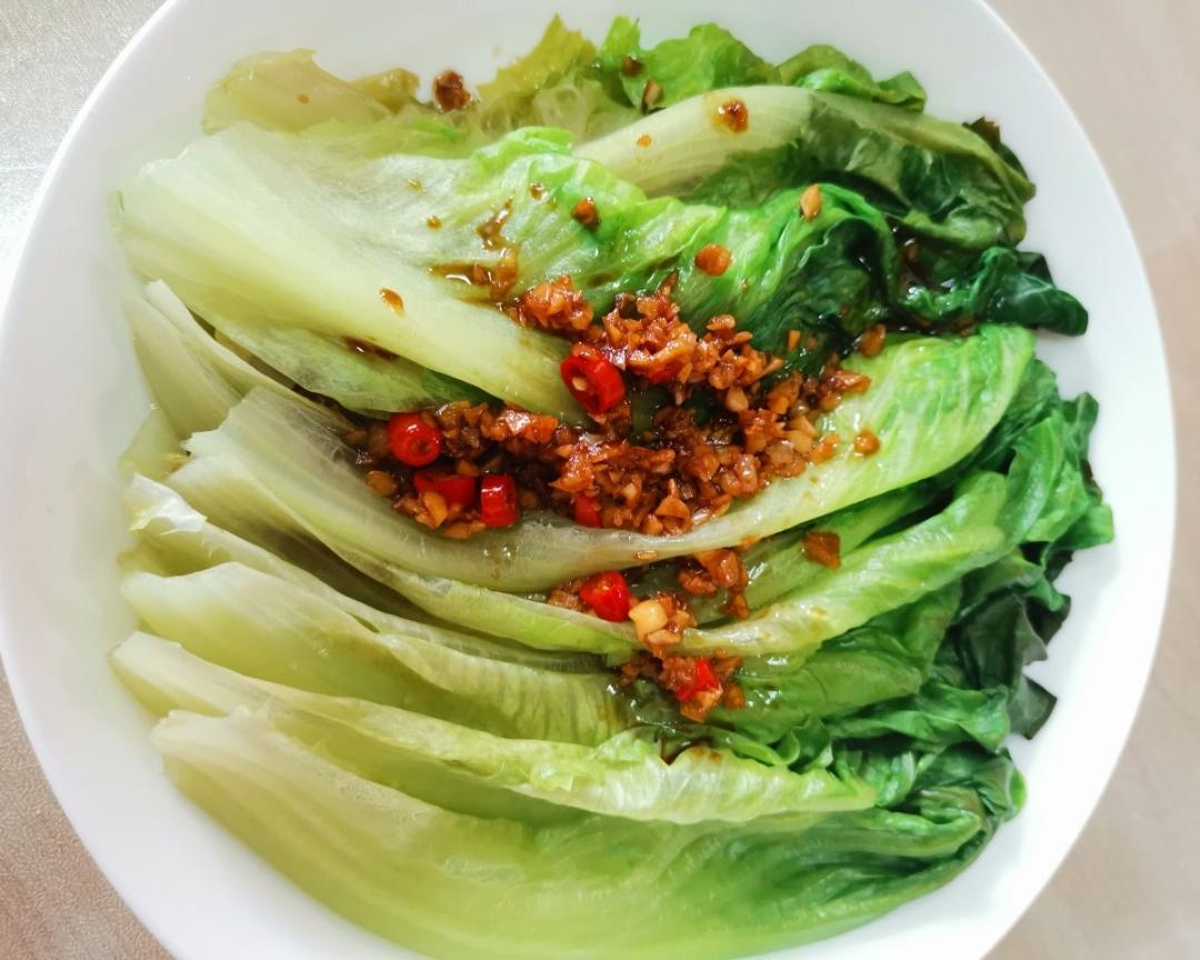 白灼生菜