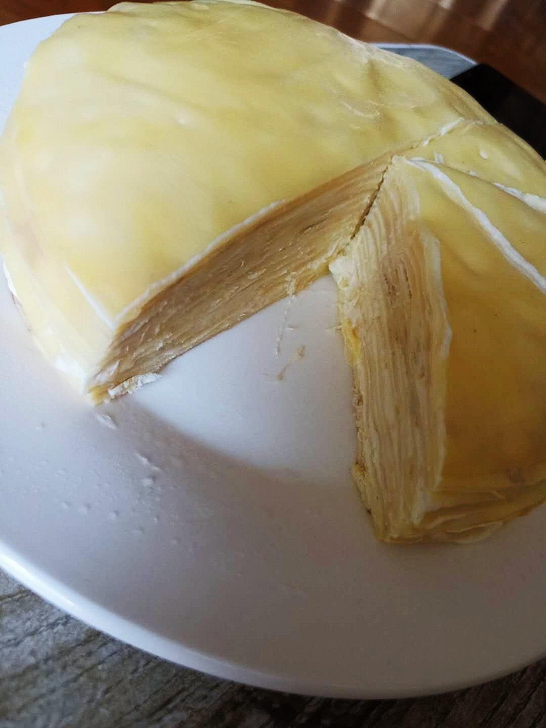 榴莲千层（超软糯蛋皮配方٩( ᐛ )و