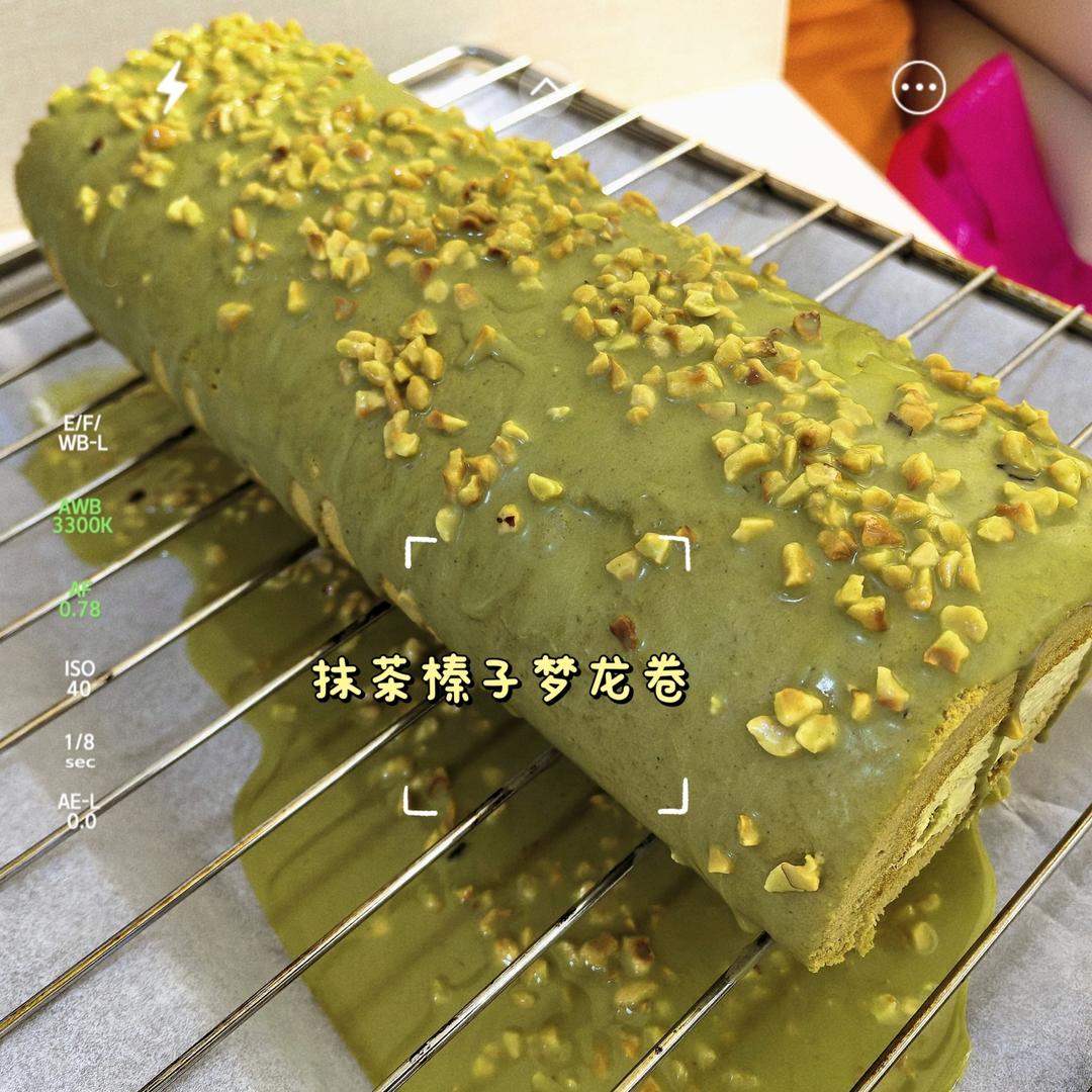 三重口感❗️超满足❗️抹茶梦龙蛋糕卷