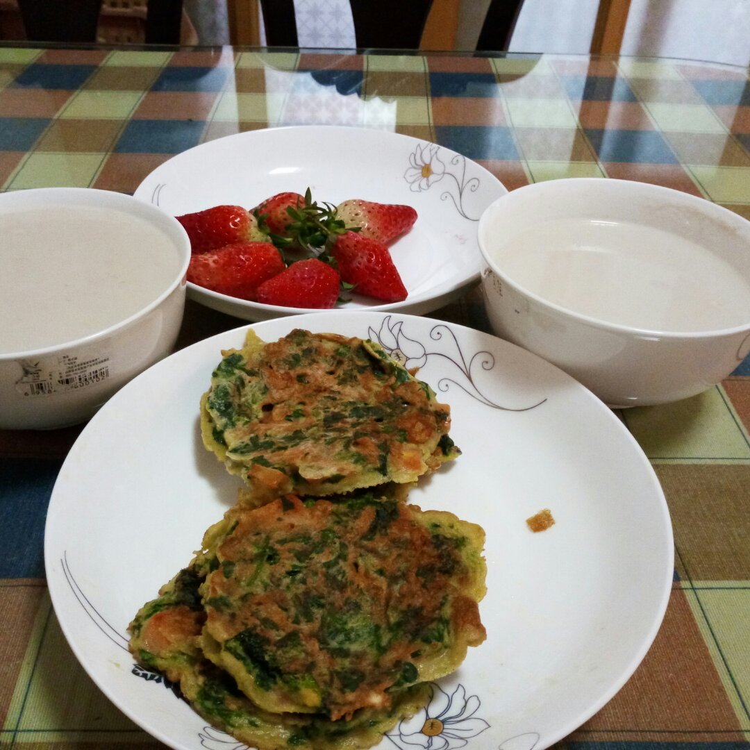 韭菜鸡蛋饼