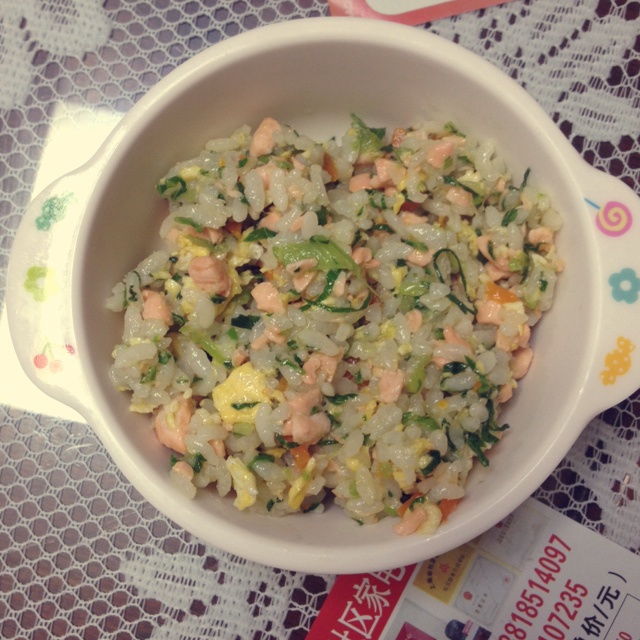 三文鱼炒饭