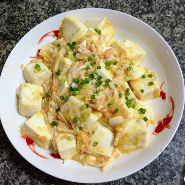 蟹黄豆腐