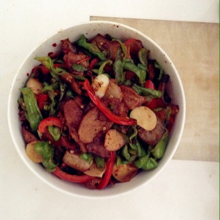 盐煎肉