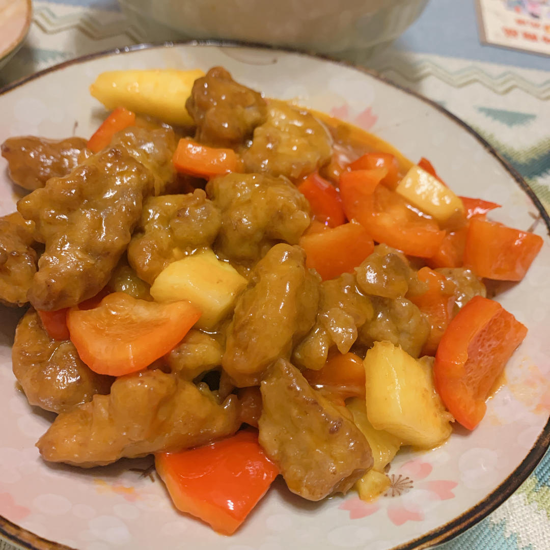 菠萝咕噜肉