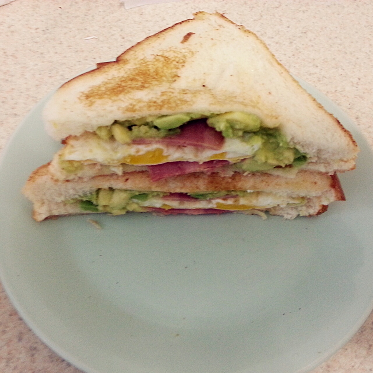 牛油果早餐三明治 Avocado Breakfast Toasted Sandwich