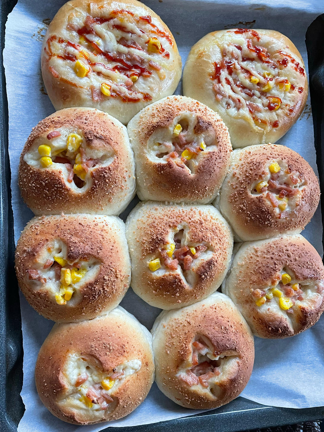 万能面团，一个面团解锁多种面包私房可量产❗