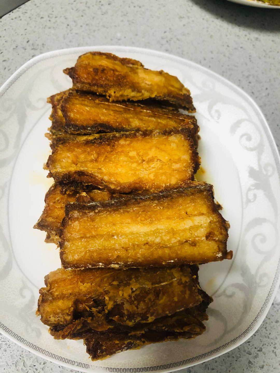 干炸带鱼