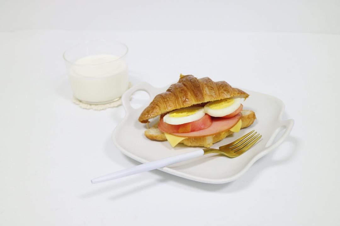 可颂三明治brunch