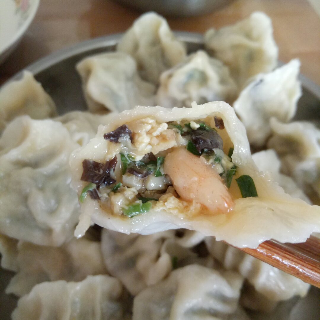 手机用户2582_82kx做的韭菜虾仁鲜肉水饺