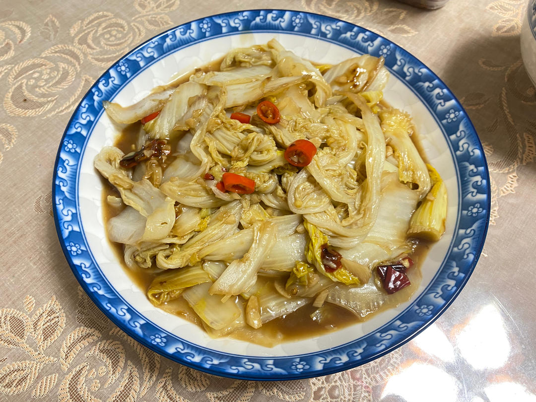 爆下饭的酸辣白菜（零难度）