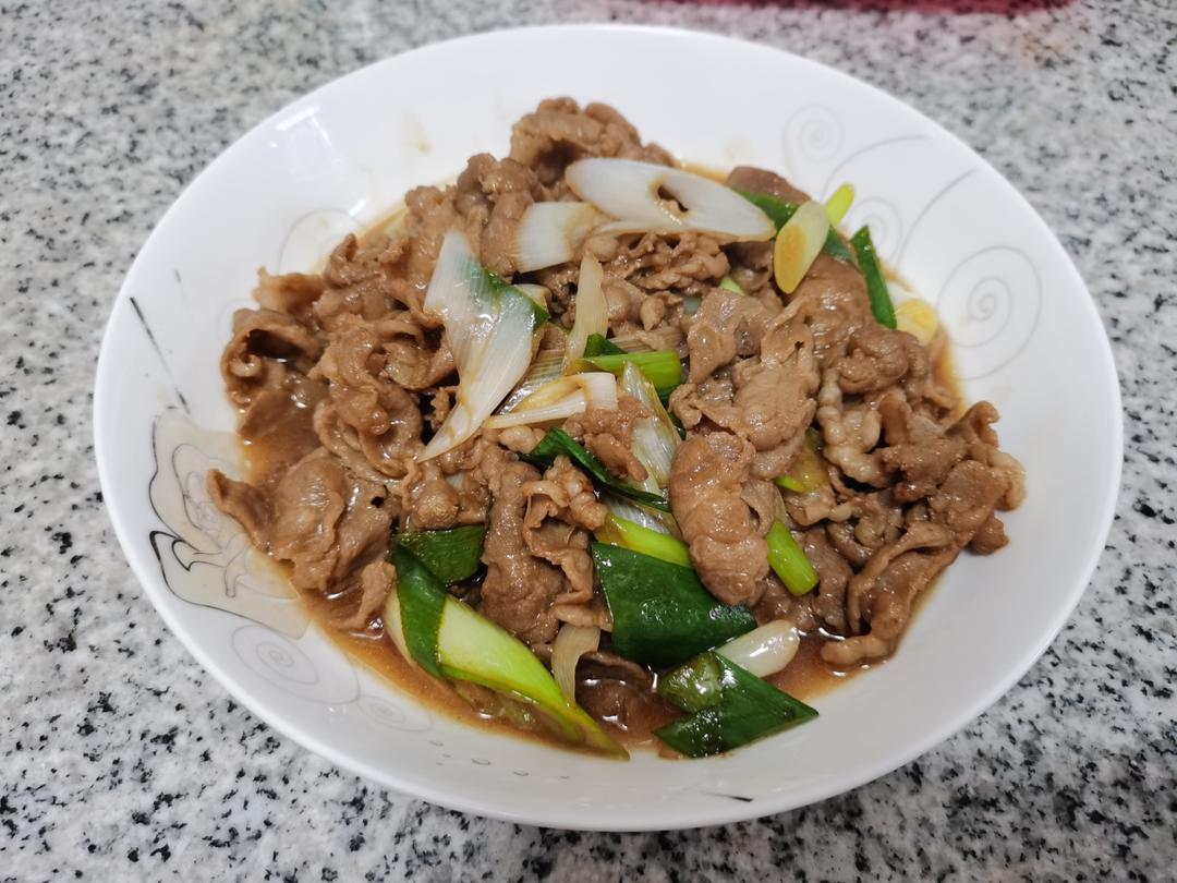葱爆羊肉~味道超赞不膻有诀窍