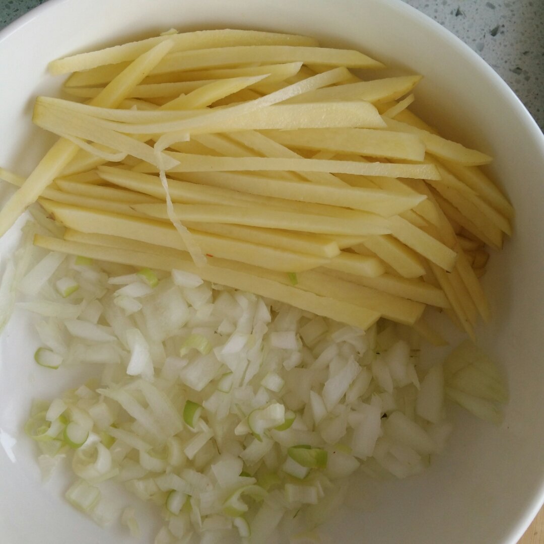 土豆洋葱煎饼