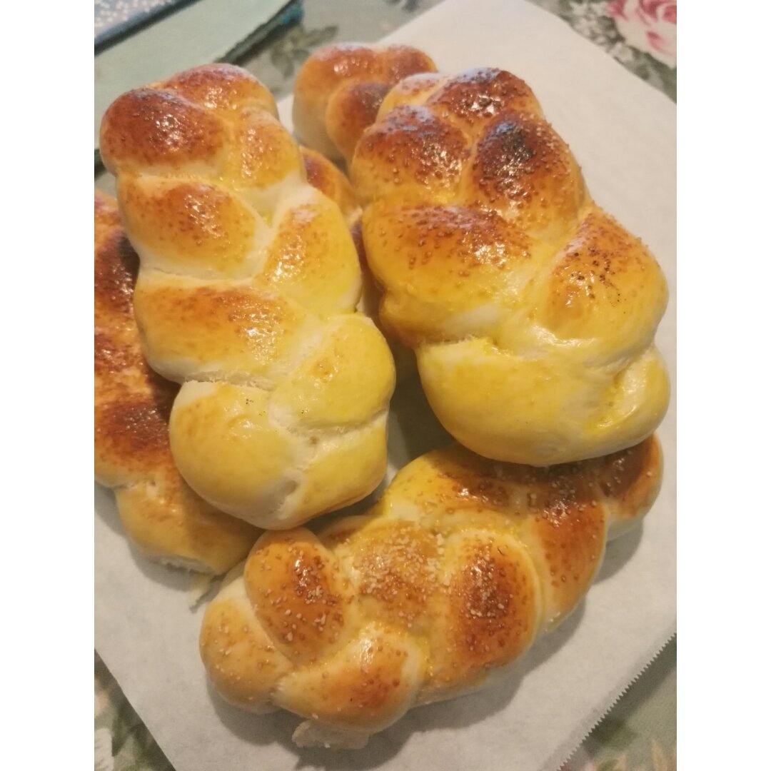 香葱肉松面包（烫种法）