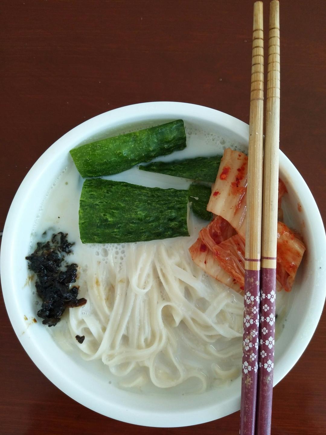 朱么西做的凉豆面