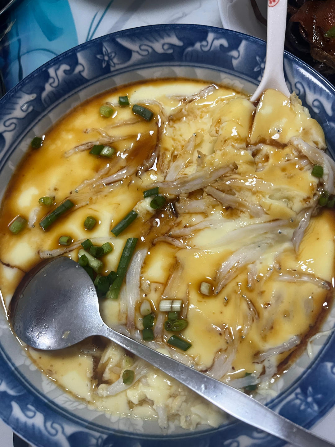 银鱼蒸水蛋