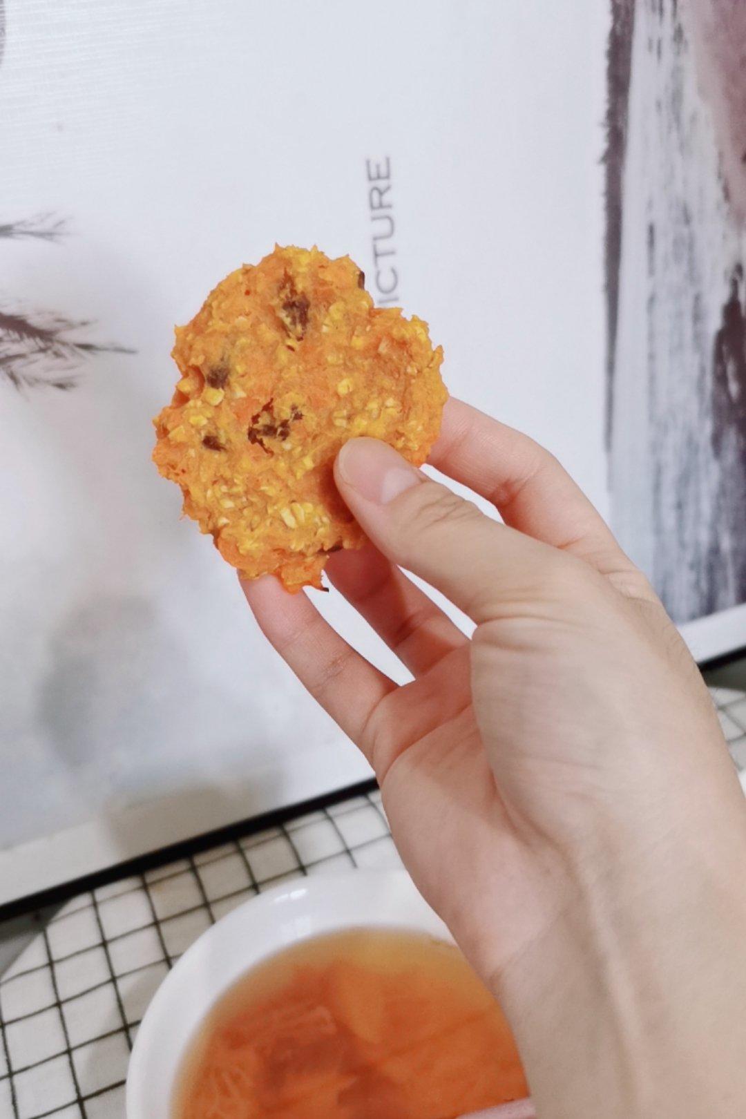 可以减肥的饼干——红薯燕麦葡萄干软饼