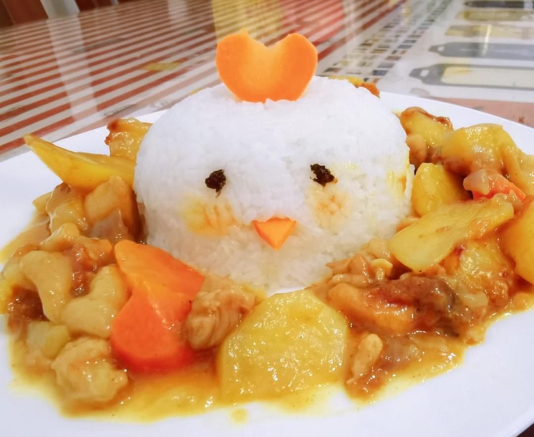 咖喱鸡肉饭