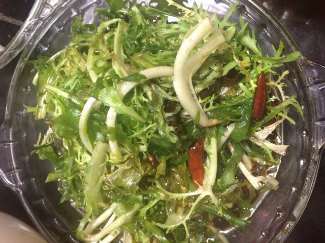 凉拌苦菊