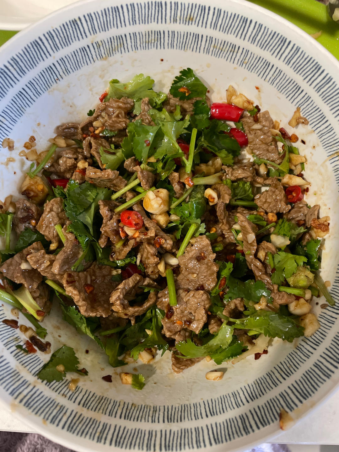 丈母娘吃了都夸的凉拌香菜牛肉