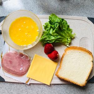 🥪简单😋高颜值的三明治的做法 步骤1