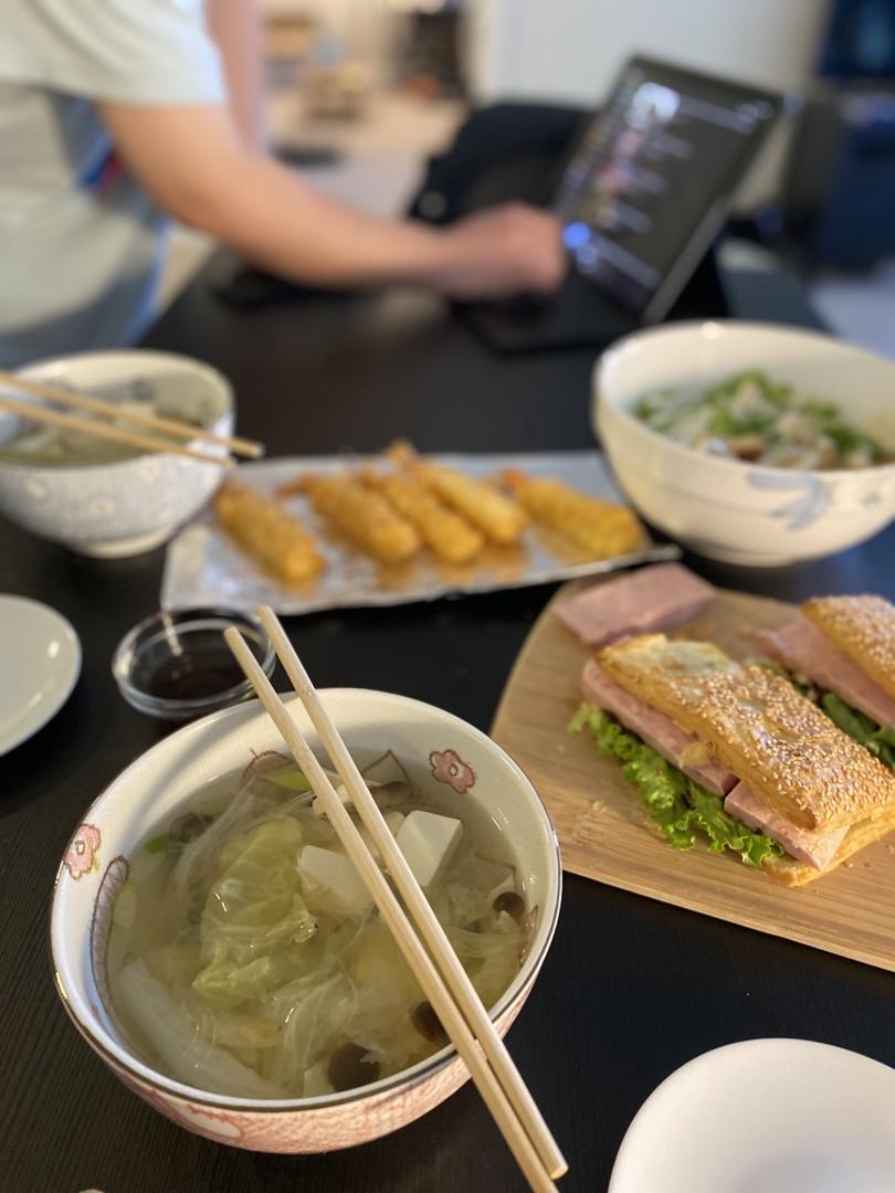 白菜豆腐汤