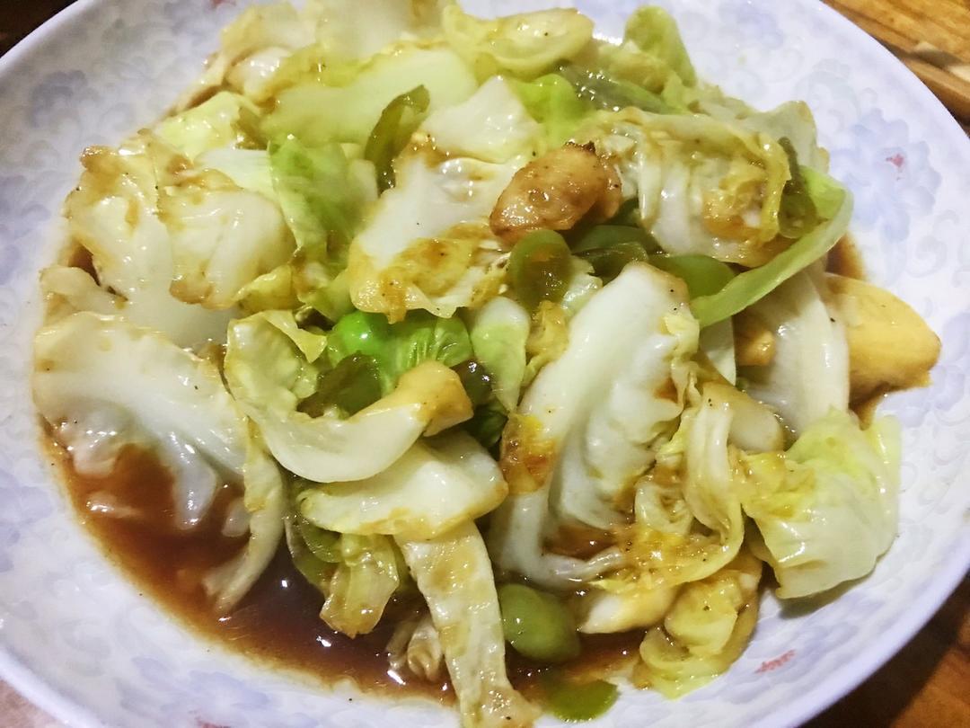 辣炒包菜