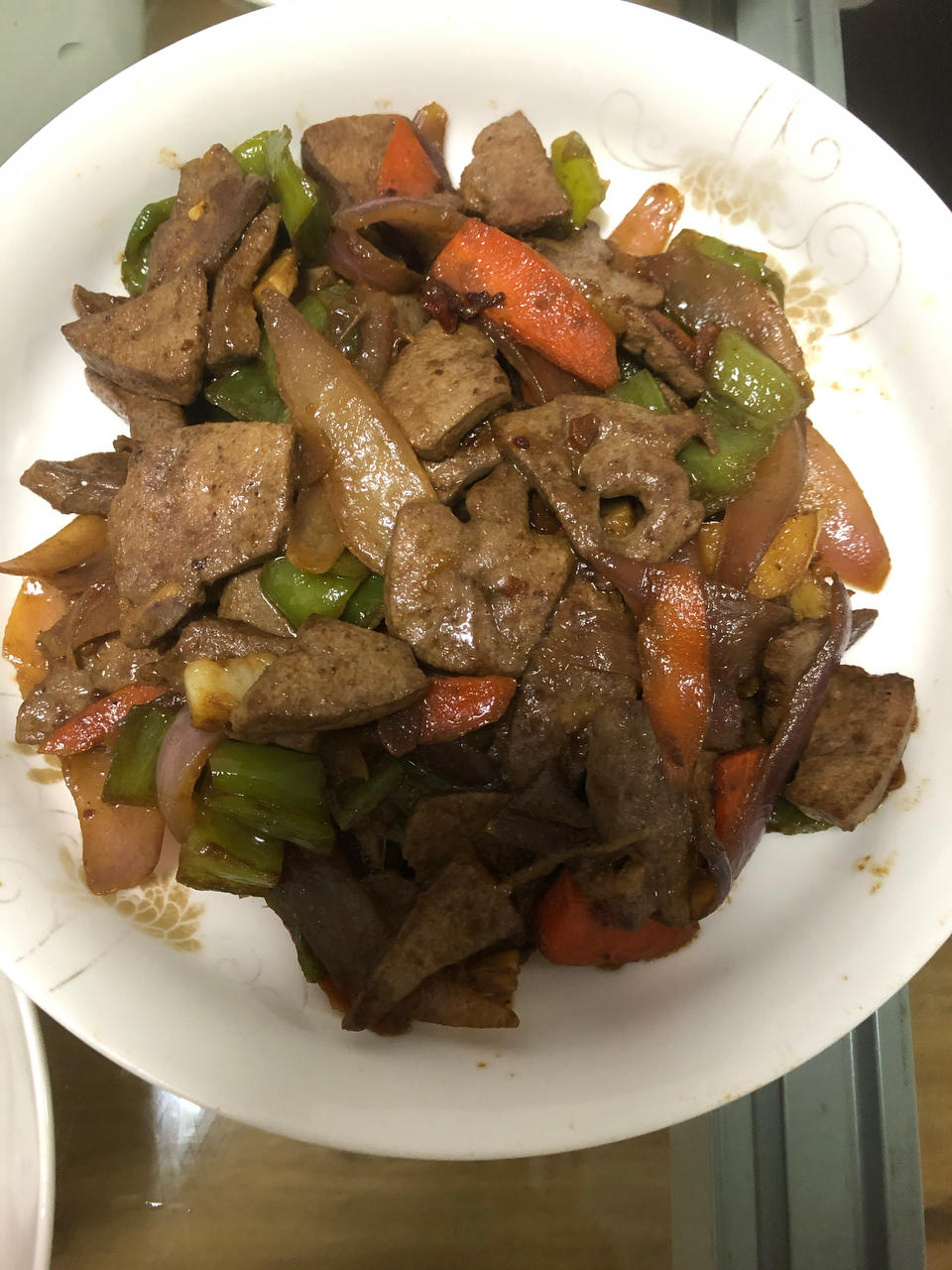 重口味的看过来--爆炒猪肝