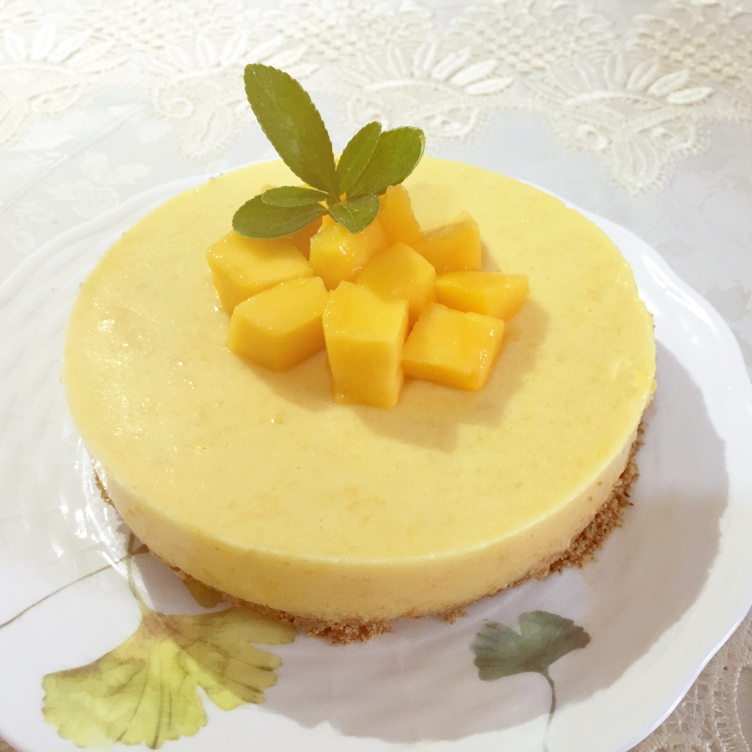 【视频】芒果慕斯（6寸） | 含镜面果胶配方