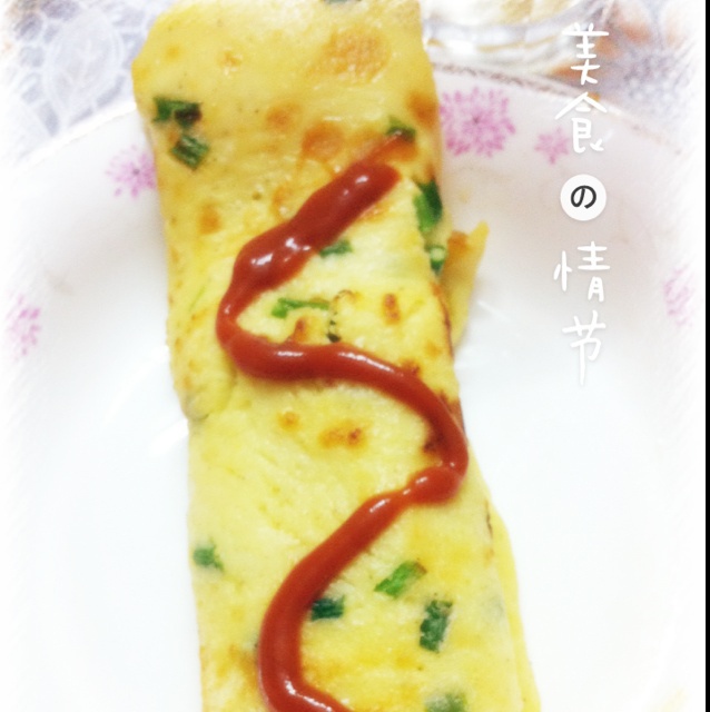 葱花鸡蛋饼