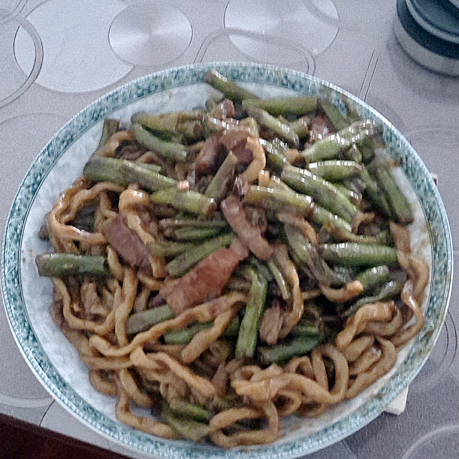 芸豆焖面（附万能的腌肉不老的办法）