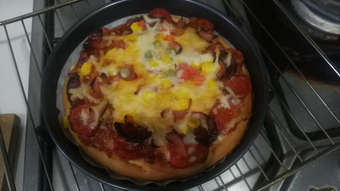 夏威夷pizza（附饼底冷冻法）