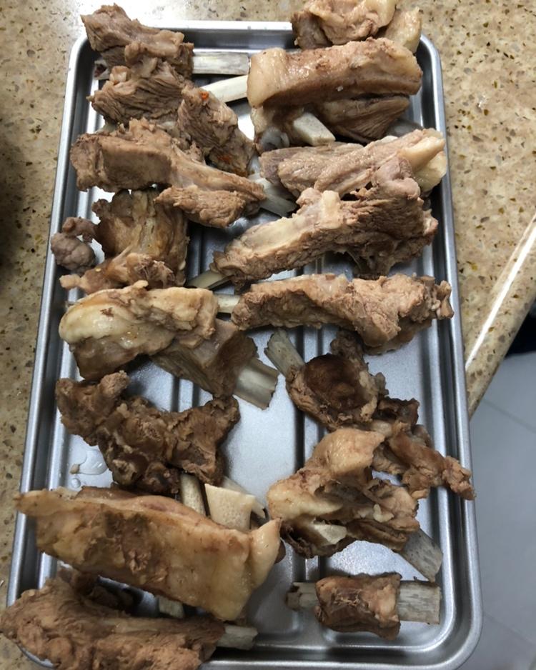 地道蒙餐：烤羊排(家用烤箱版)
