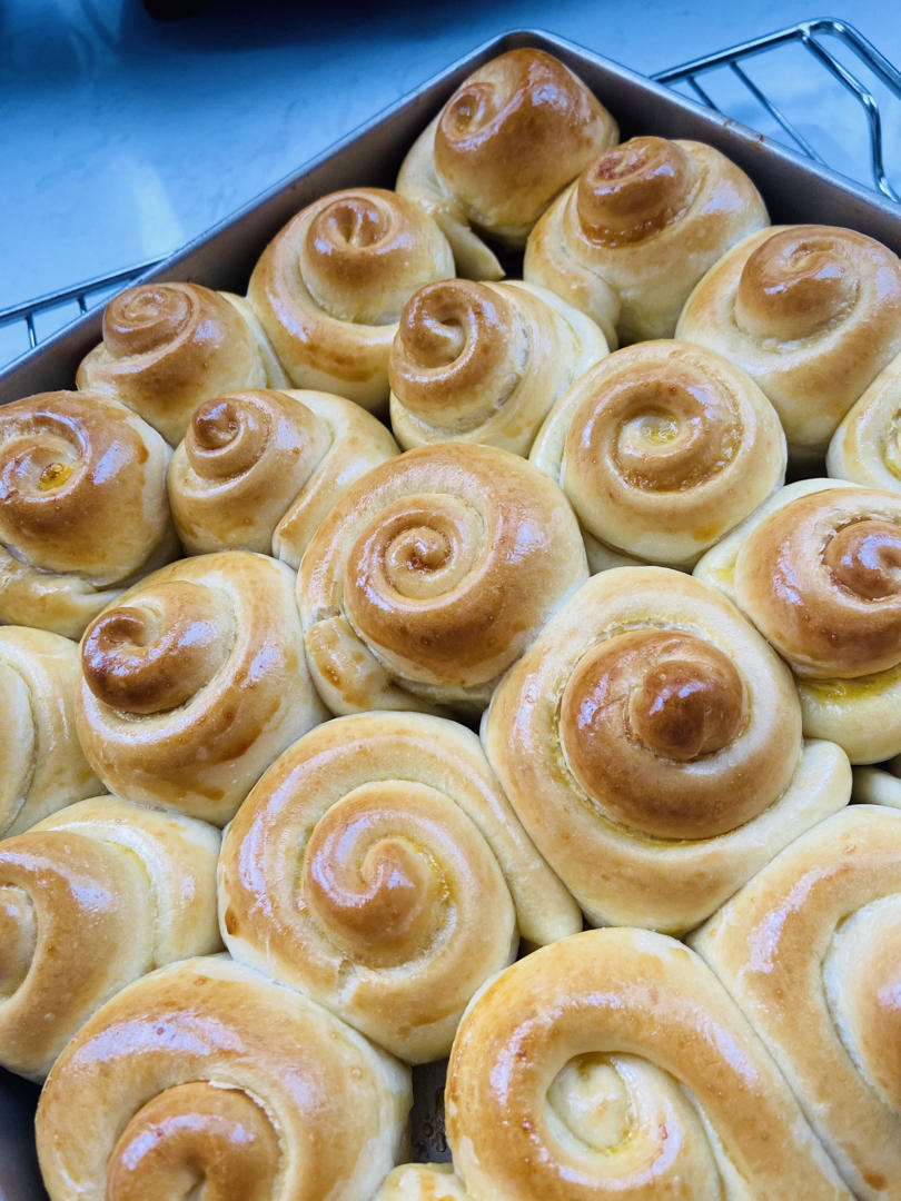 脆底蜂蜜小面包