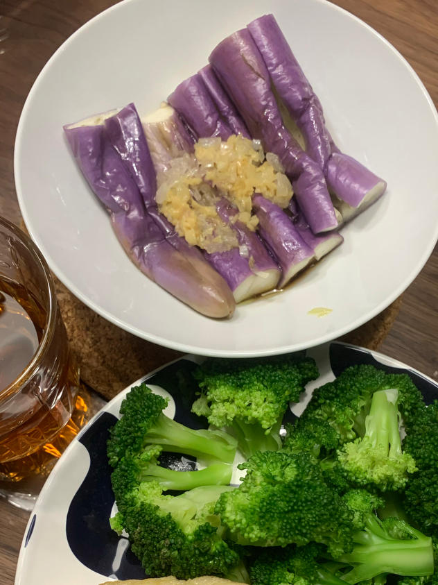 蒸茄子