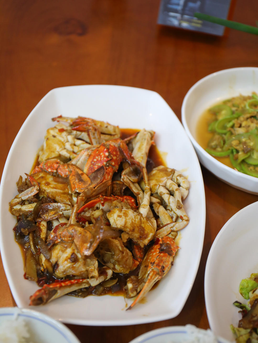 好吃到舔盘、超级下饭的酱爆梭子蟹