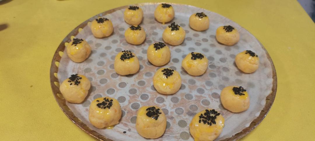 香酥咸蛋黄饼干