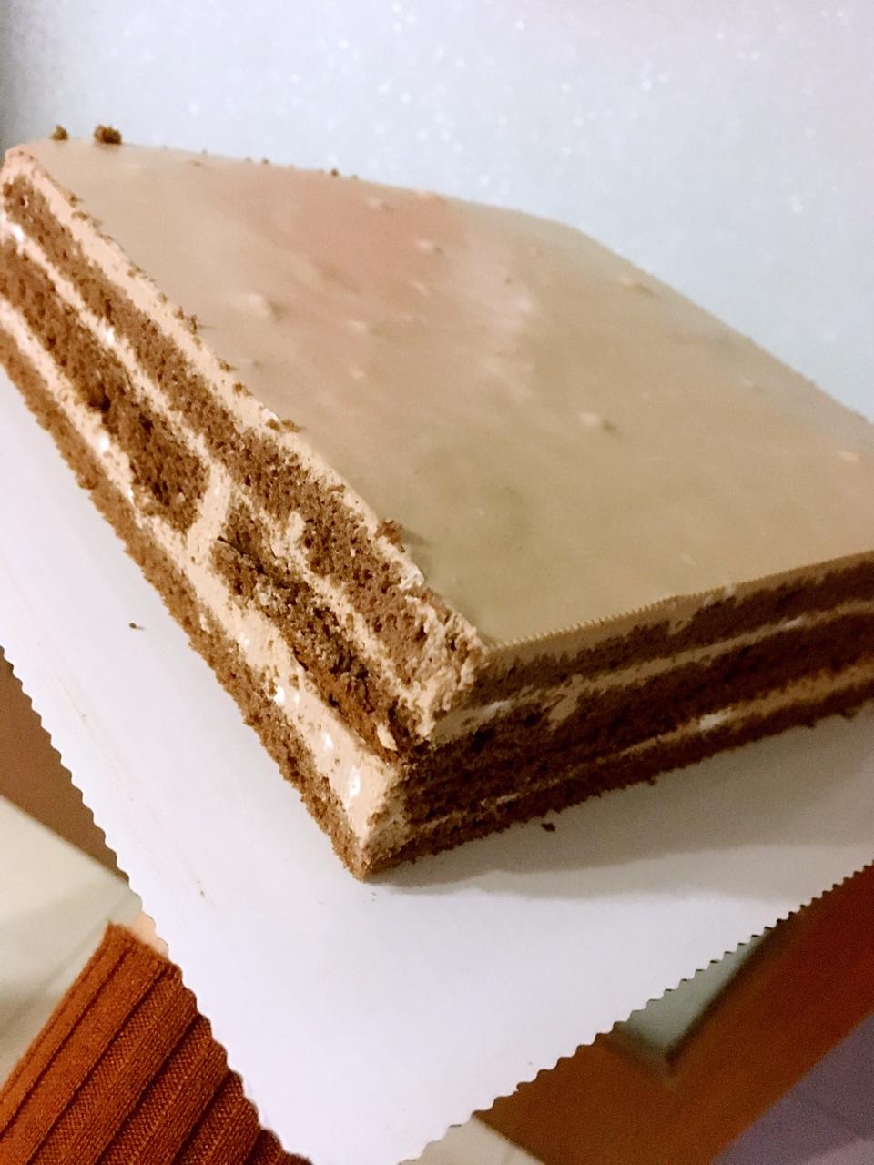 方形水果夹层蛋糕