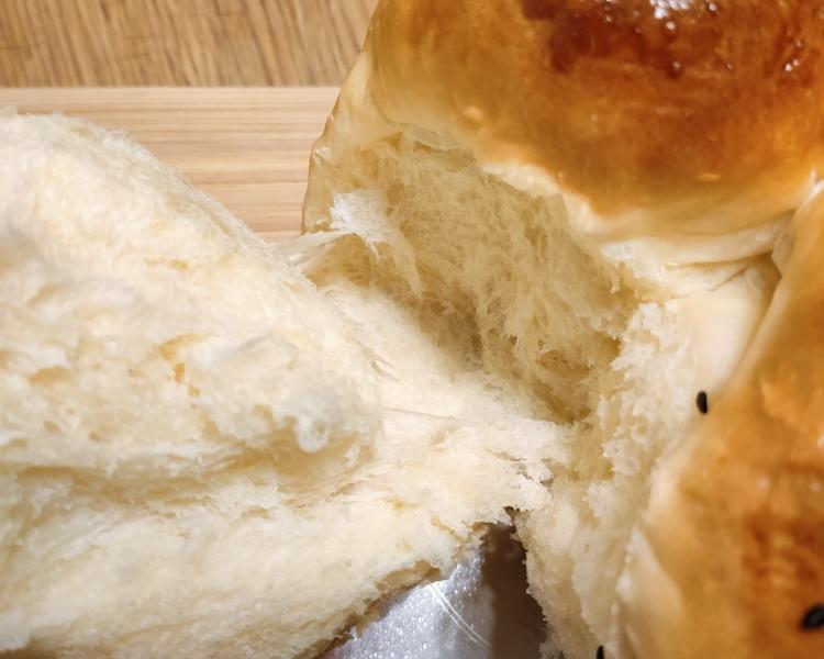 纯奶手撕吐司的做法 步骤1