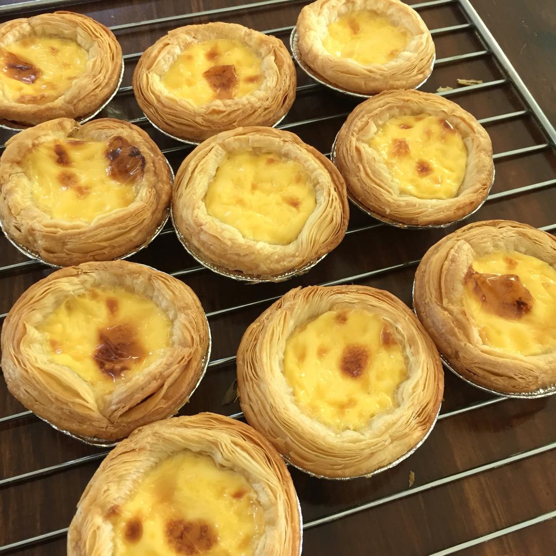超完美味道超正的蛋挞配方，比KFC的还要嫩还要香~做过最好吃的蛋挞配方