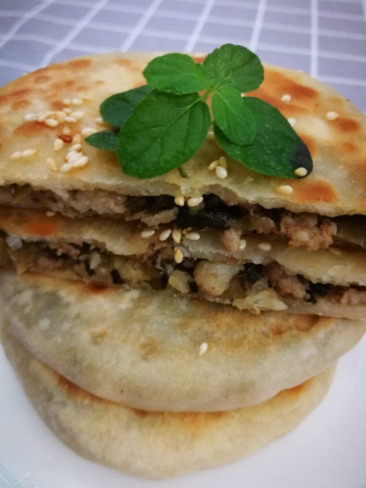 梅干菜猪肉烧饼