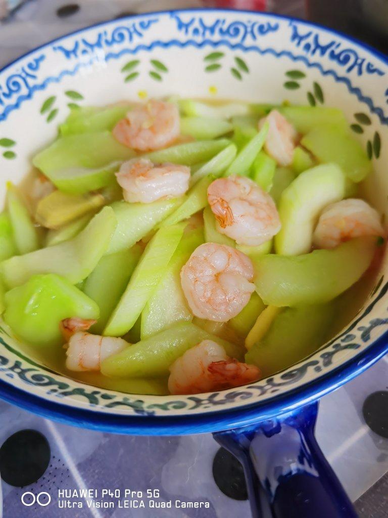 黄瓜炒虾仁