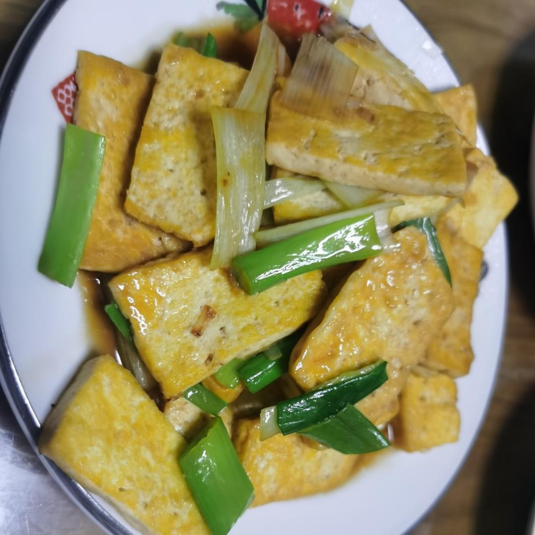 大葱烧豆腐