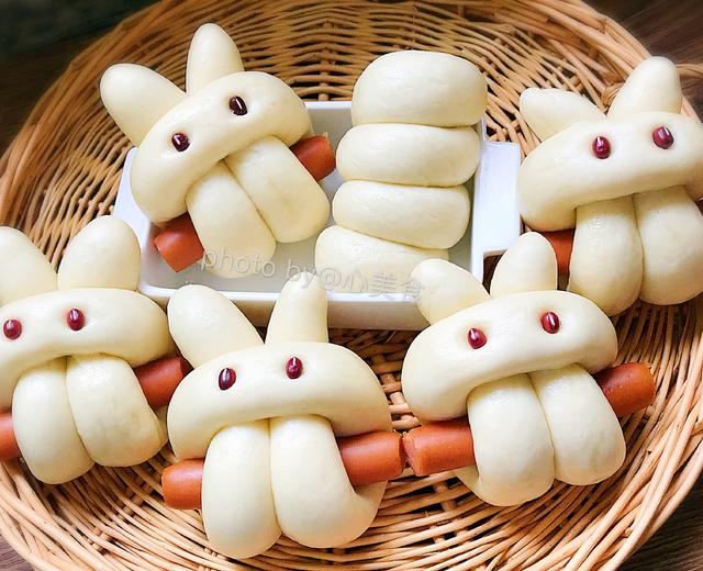 香肠兔子馒头卷的做法
