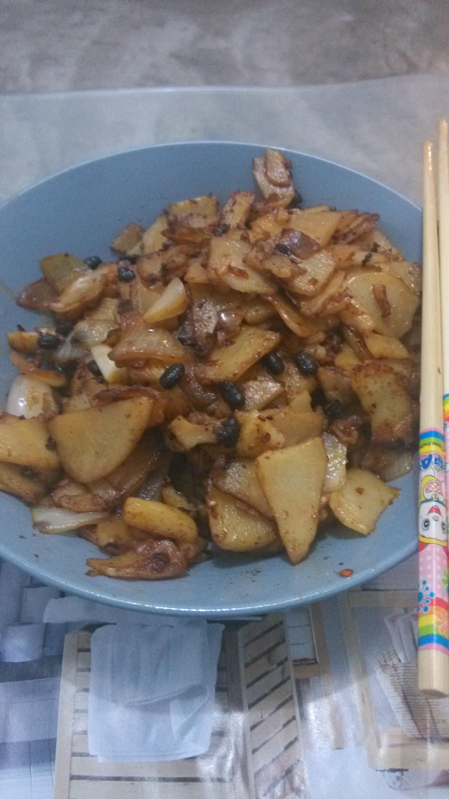 孜然洋葱土豆片