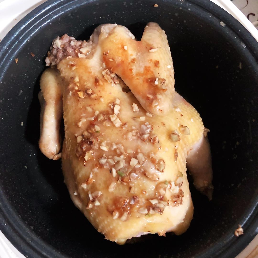 电饭锅盐焗鸡（简易版）