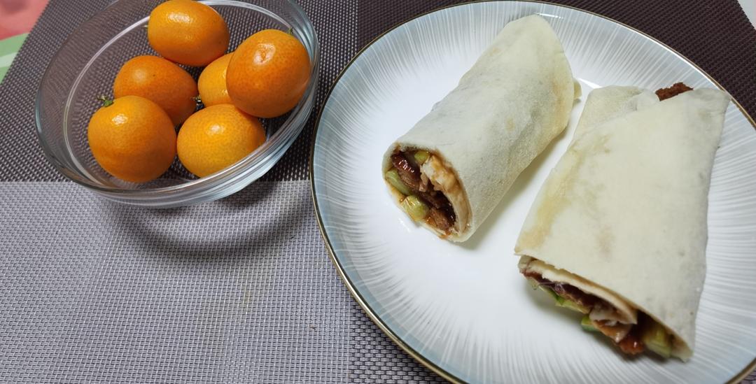 自制老北京鸡肉卷