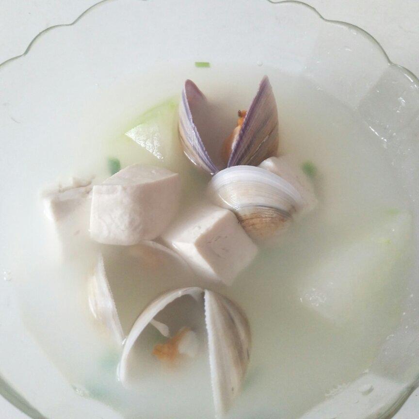 豆腐冬瓜蛤蜊汤