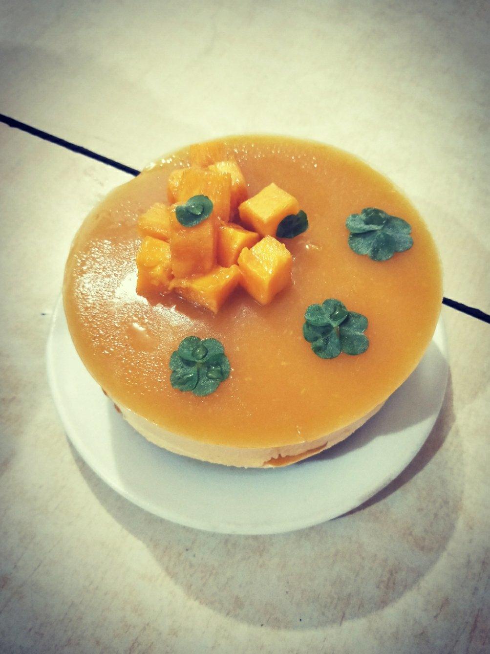 【视频】芒果慕斯（6寸） | 含镜面果胶配方