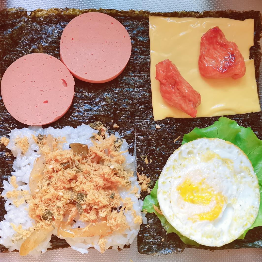 折叠饭团的做法