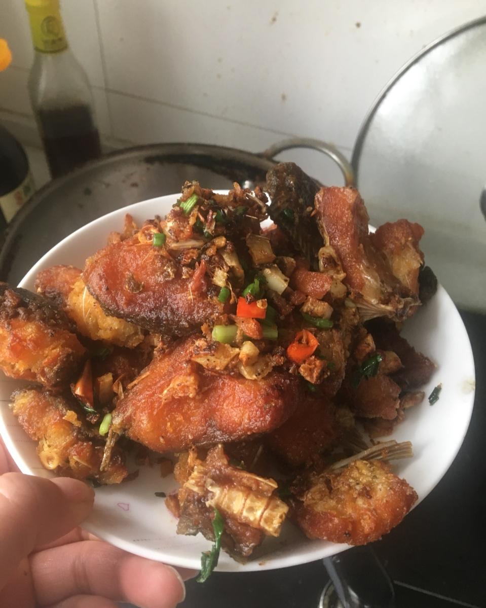 不用一滴水超入味的鱼块